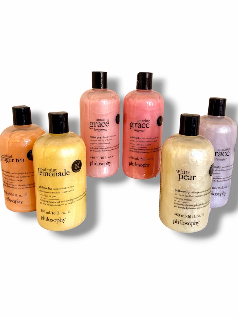 Philosophy Amazing Grace Hydrating Shower Gel Pick 1 Bergamot White Pear Ginger